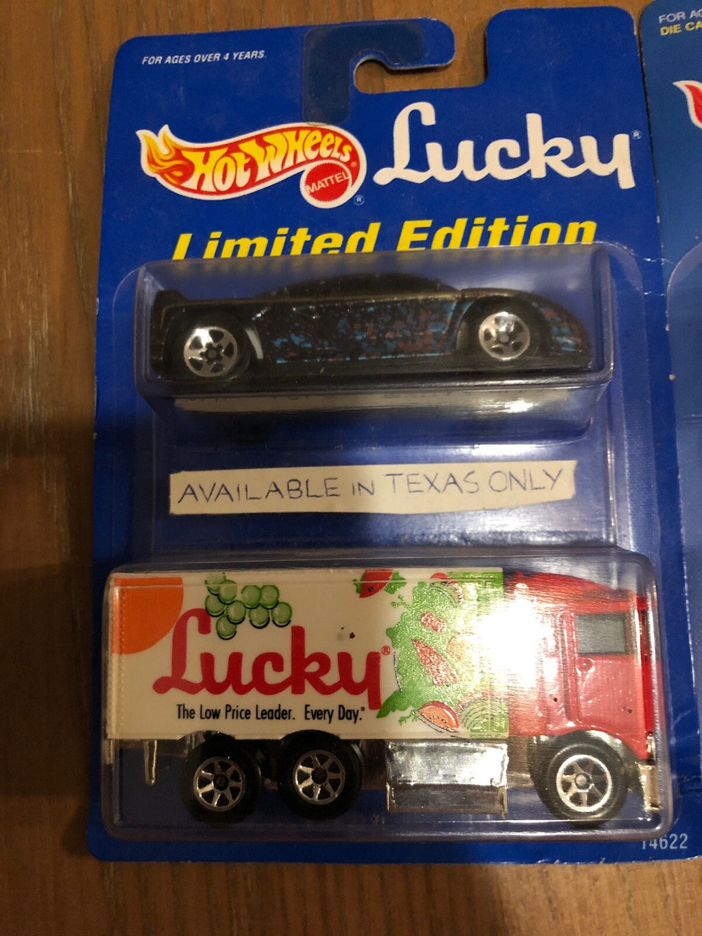 Hot wheels LIMITED EDITION LUCKY 2 VEHICLE SET Lot Of 3 HTF Texas Only Car1