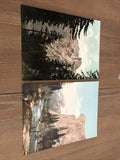 SUPERB 1898 Original Photo Lot Of 2 South  Dome El Capitan YOSEMITE 7” x 9”0