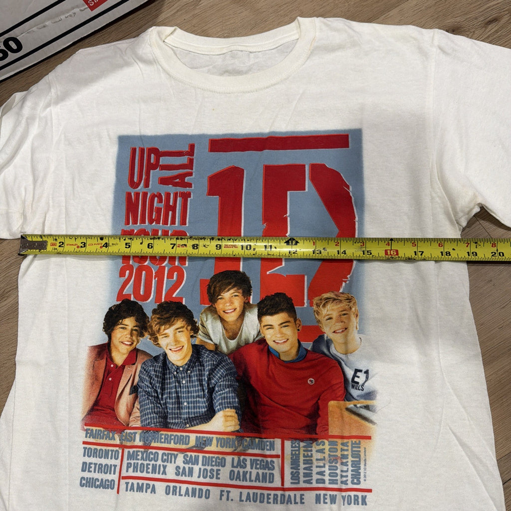 Rare One Direction Harry Styles Up All Night Concert Tour Shirt Adult Original L4