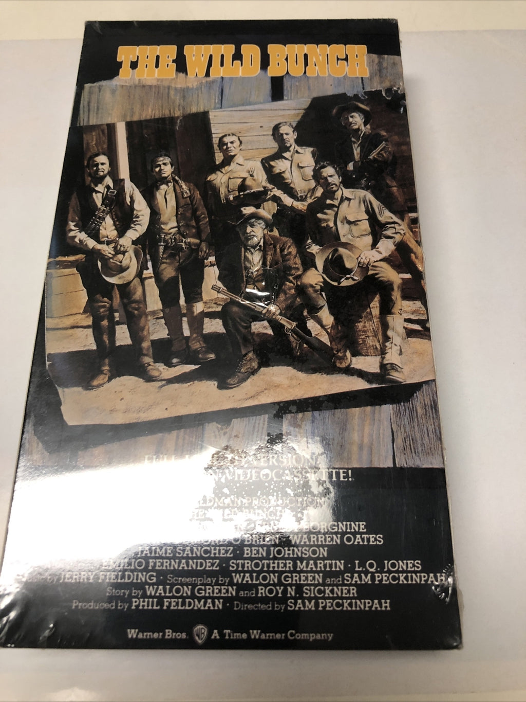 The Wild Bunch VHS William Holden, Ernest Borgnine, Robert Ryan1