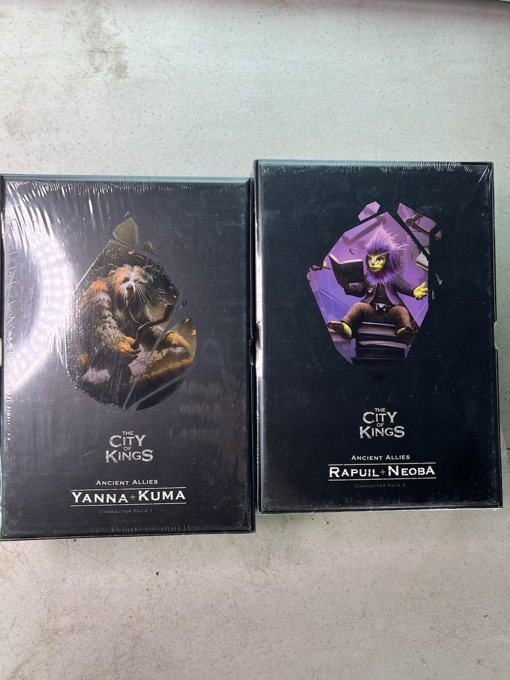 THE CITY OF KINGS: CHARACTER PACK 1 &2 Set: Expansion Board Game2