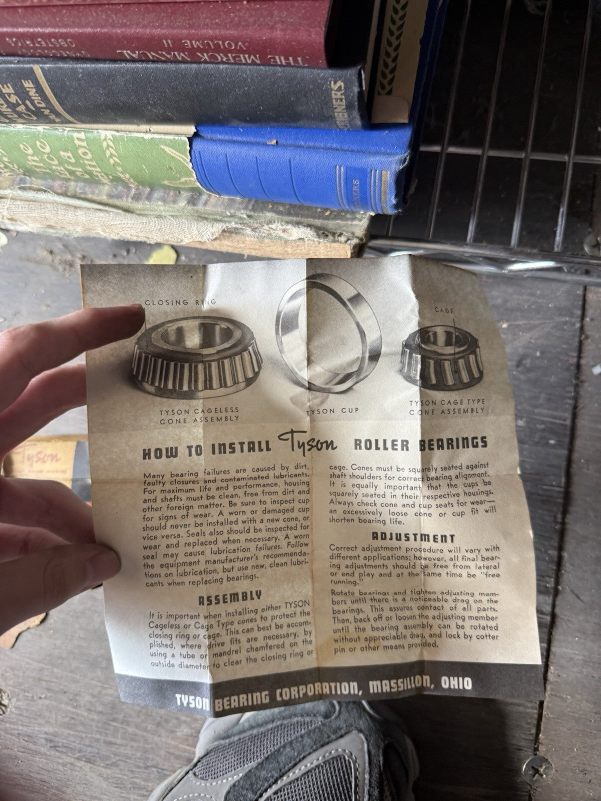 Vintage Tyson Tapered Roller Bearing Cageless Cone 15118 New Old Stock NOS USA3
