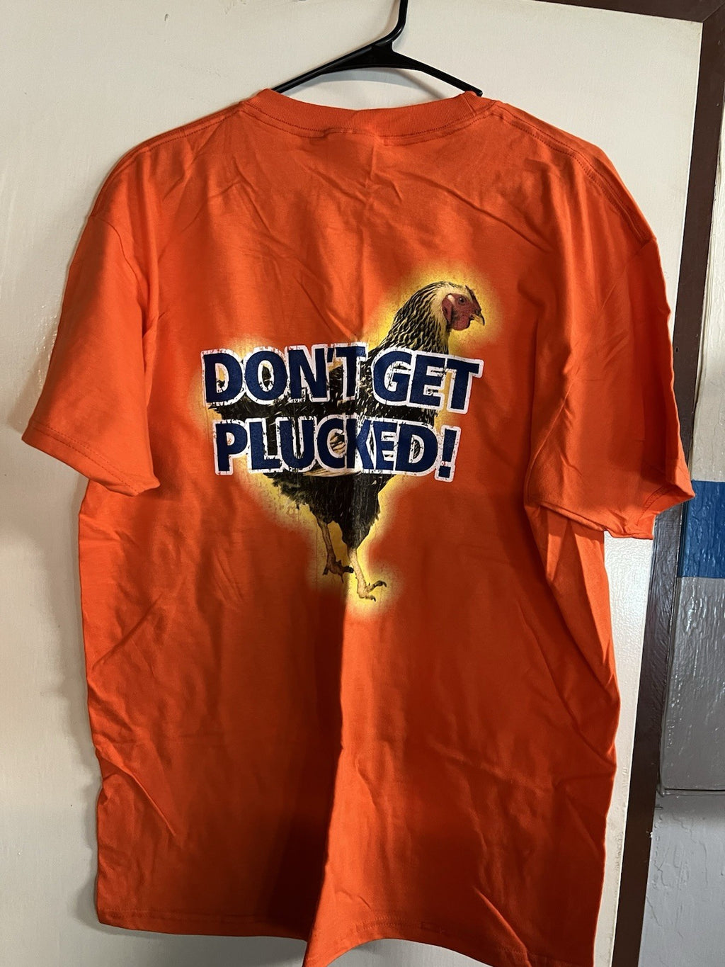 Vintage HASP Professional Safety Tee – Hanes Beefy-T “DON’T GET PLUCKED” Large0