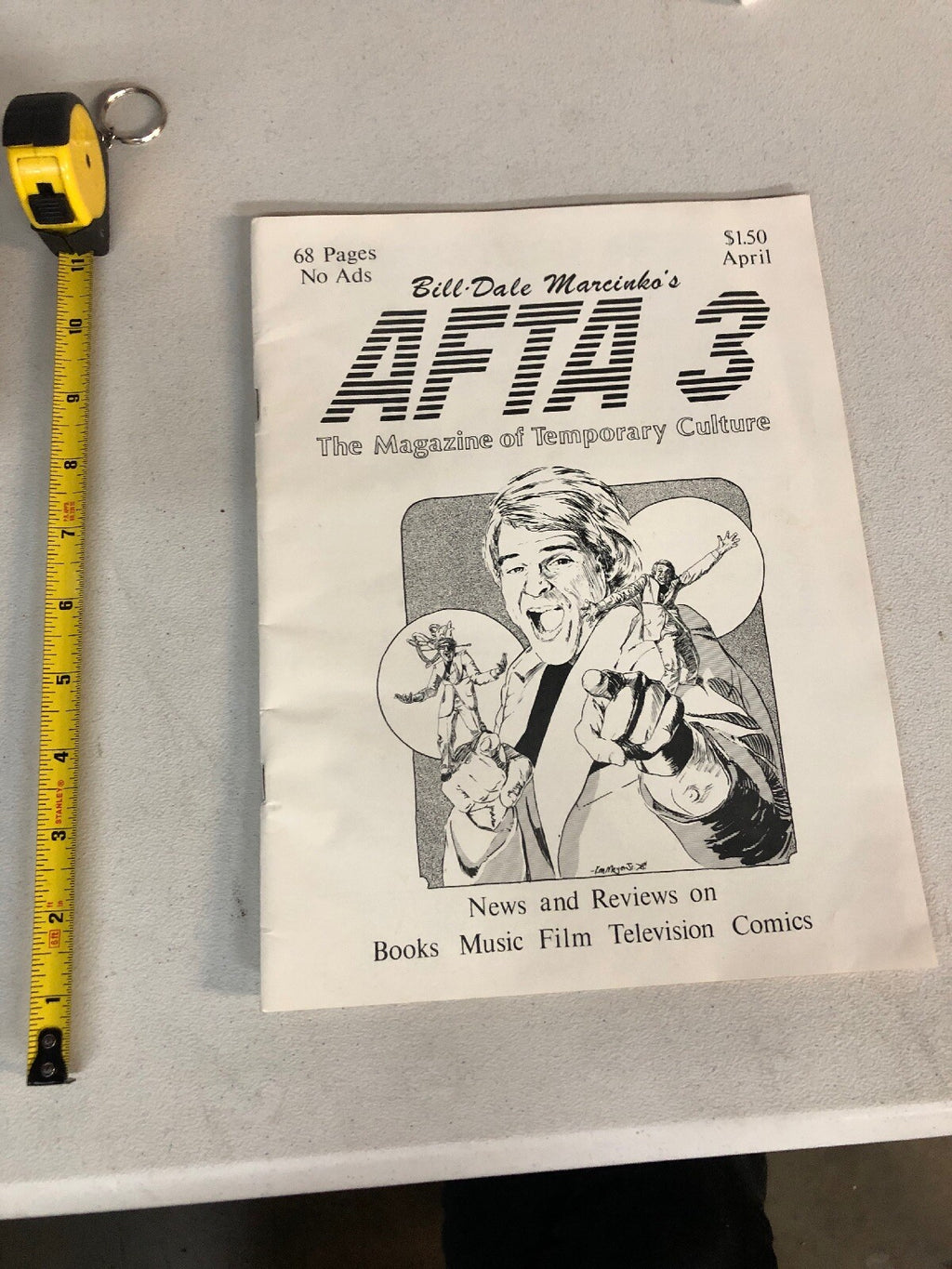 Bill-Dale Marcinko's AFTA #3, The Magazine of Temporary Culture,  April 19790