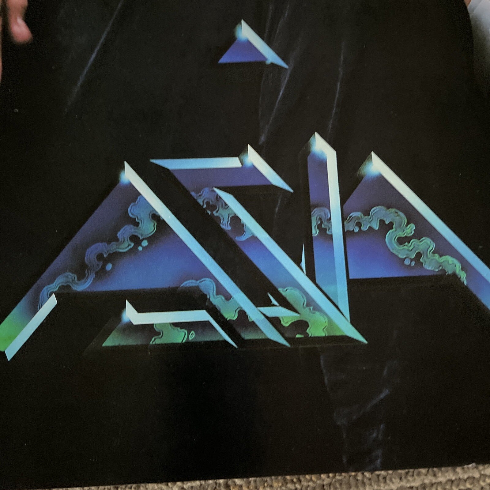 #160 ASIA DEBUT ALBUM Record Store Promo Poster 25x38 19825