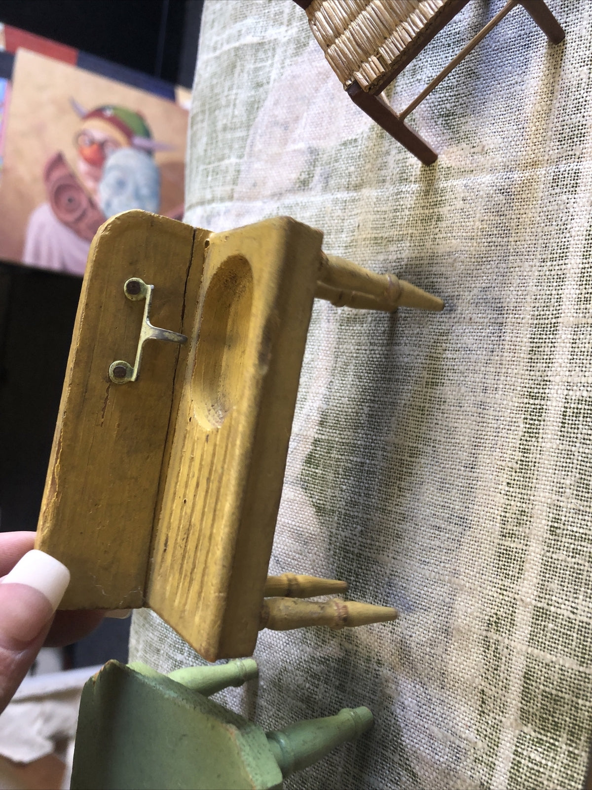 Vintage Dollhouse Furniture Victorian Doll House Accessories Lot Of 85
