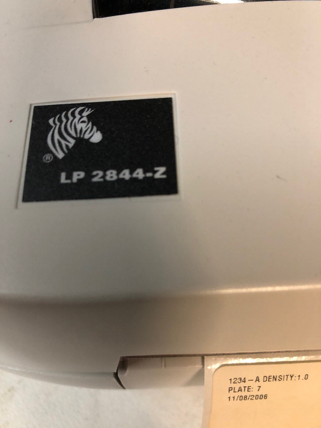 Zebra LP 2844-Z Thermal Label Printer With Automatic Cutter - 284Z-20302-00011