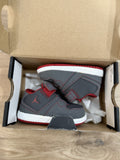 Nike Air Jordan Sneakers Toddler US Size 4C Grey Red 351028-0170