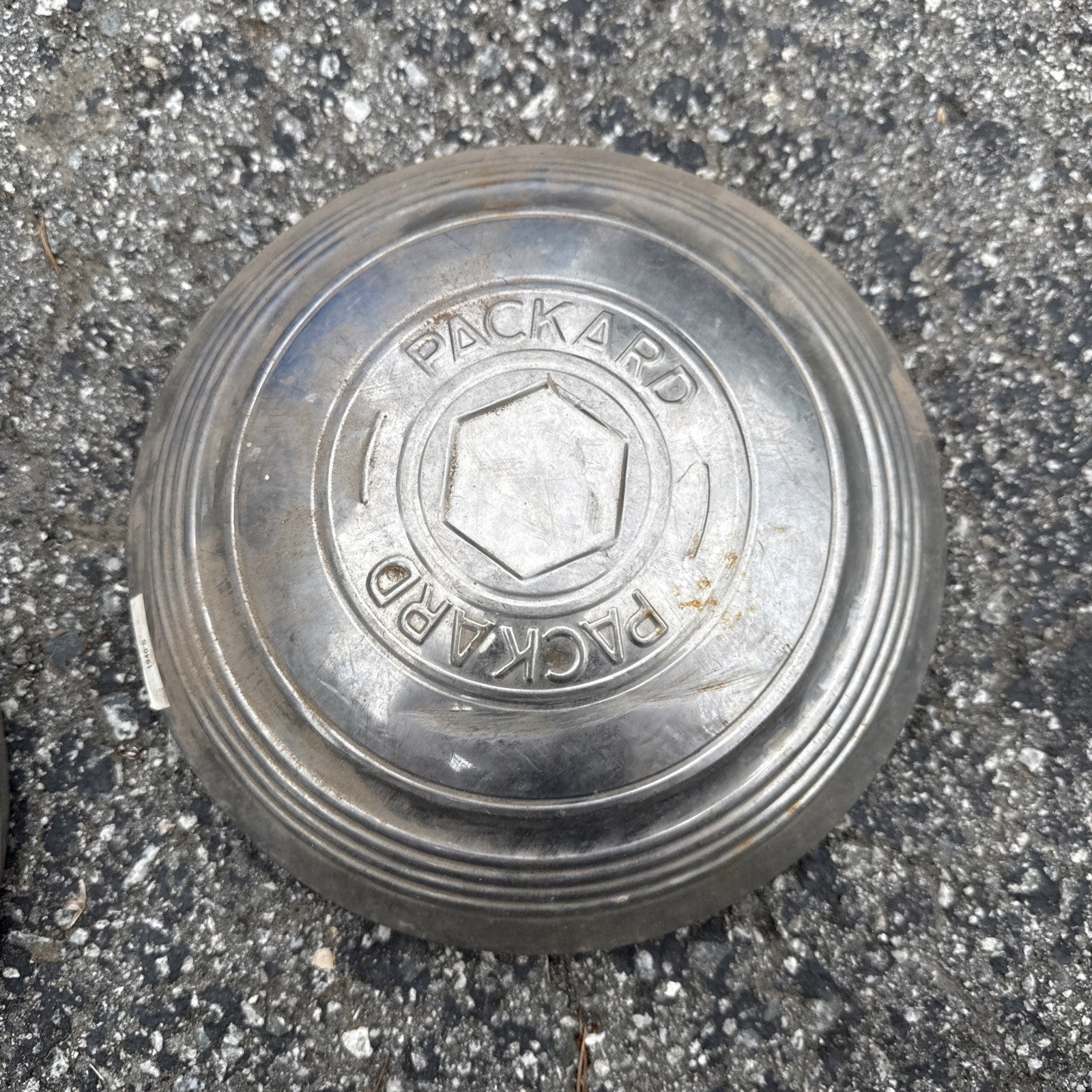 1939 Packard  Hubcap Wheel Cover  Dog Dish Original0