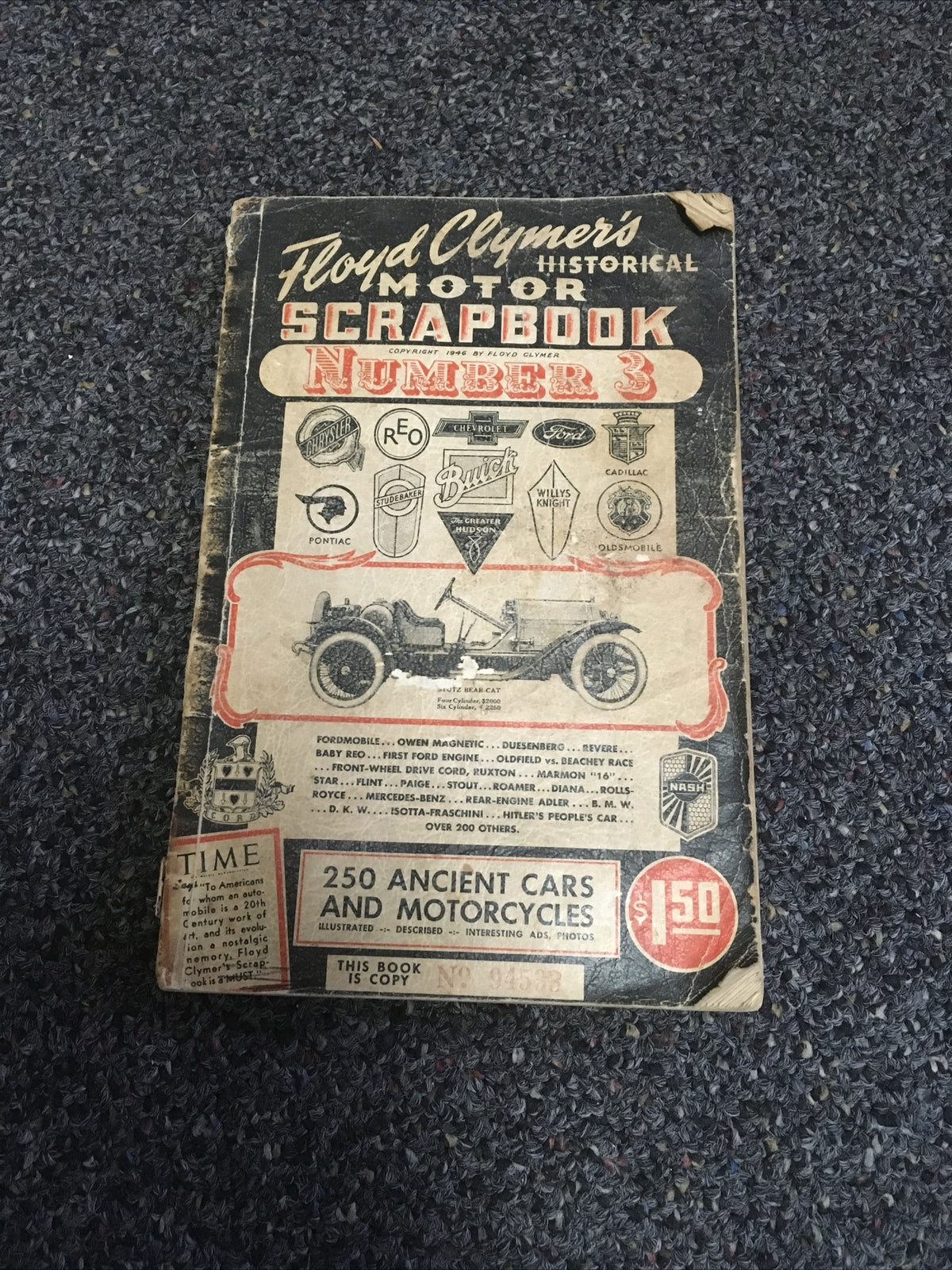 FLOYD CLYMER'S HISTORICAL MOTOR SCRAPBOOK NUMBER 30