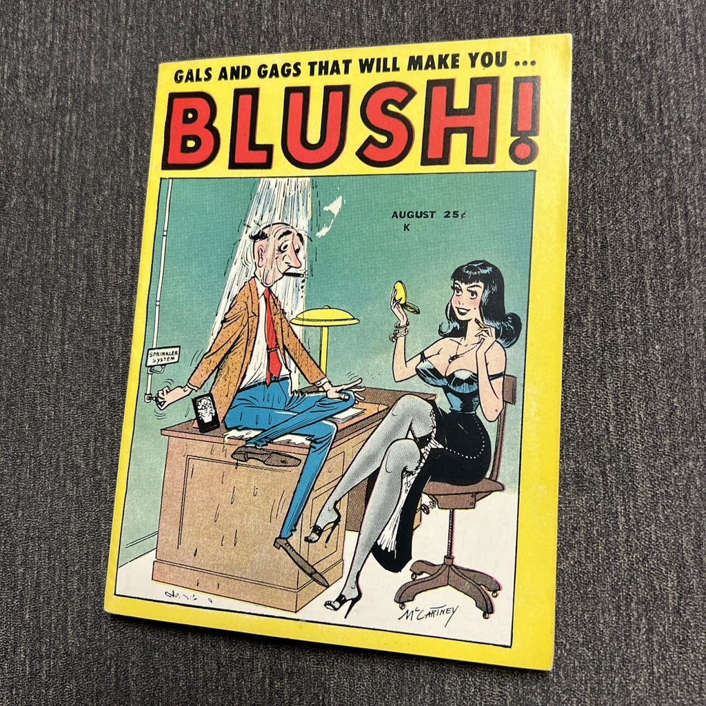 Vintage Gals and Gags Blush Pulp Culture Entertainment  Pin Up Cartoon Book0