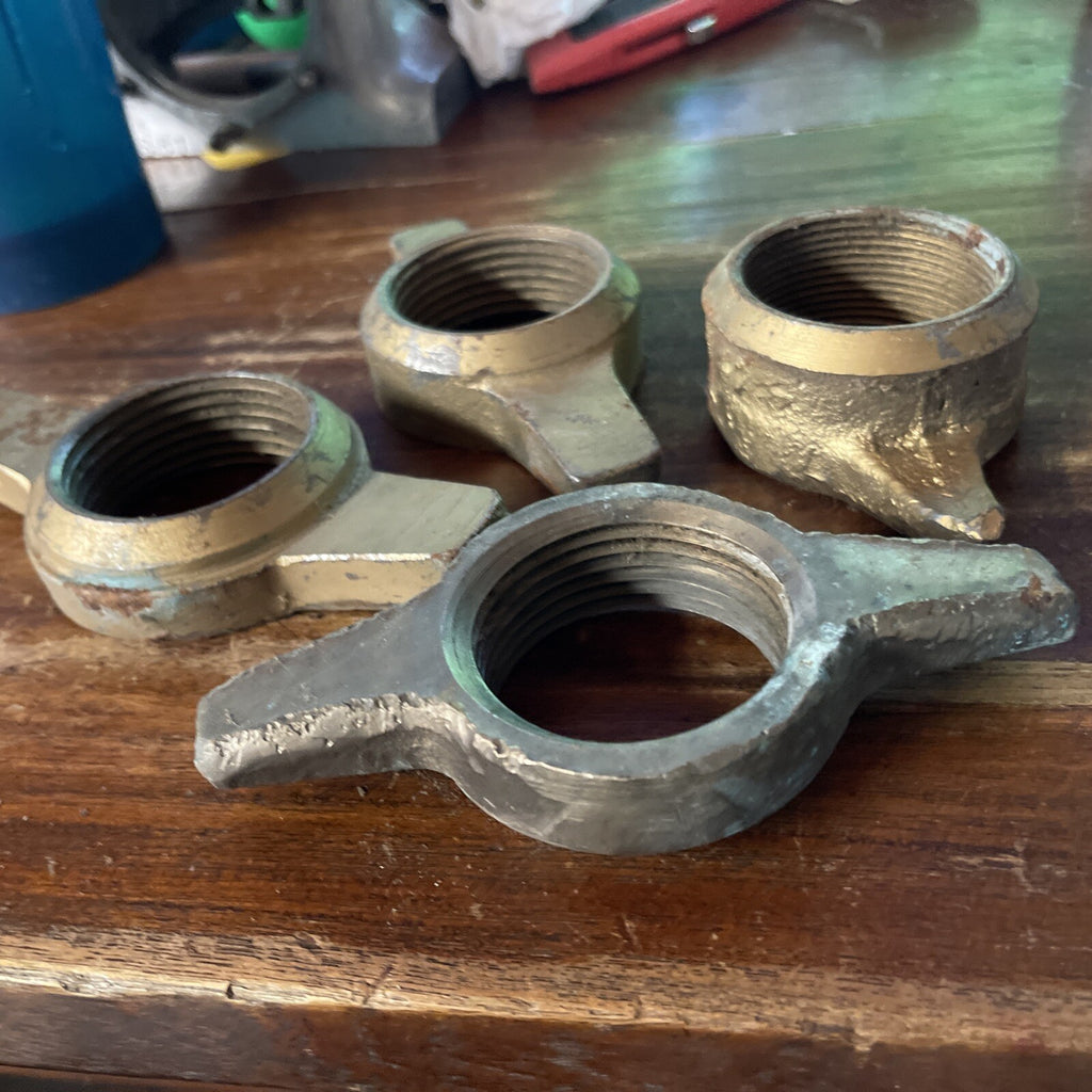 4 Various Vintage Wire Wheel Custom Classic  Low Rider Knock Offs Ford Chevy1