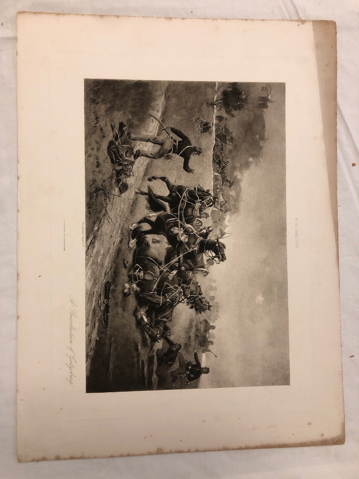 WH Shelton Photograuver Goupil & Co. -A Recollection Of Gellysburg D Appleton Co0