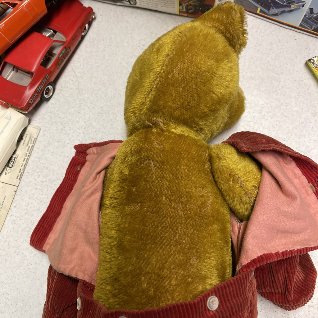 antique Early 24” Winnie The Pooh Bear teddy bear6