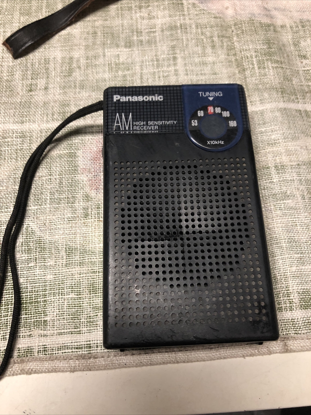 Panasonic R-1007 AM High Sensitivity Receiver Portable Vintage Pocket Radio0