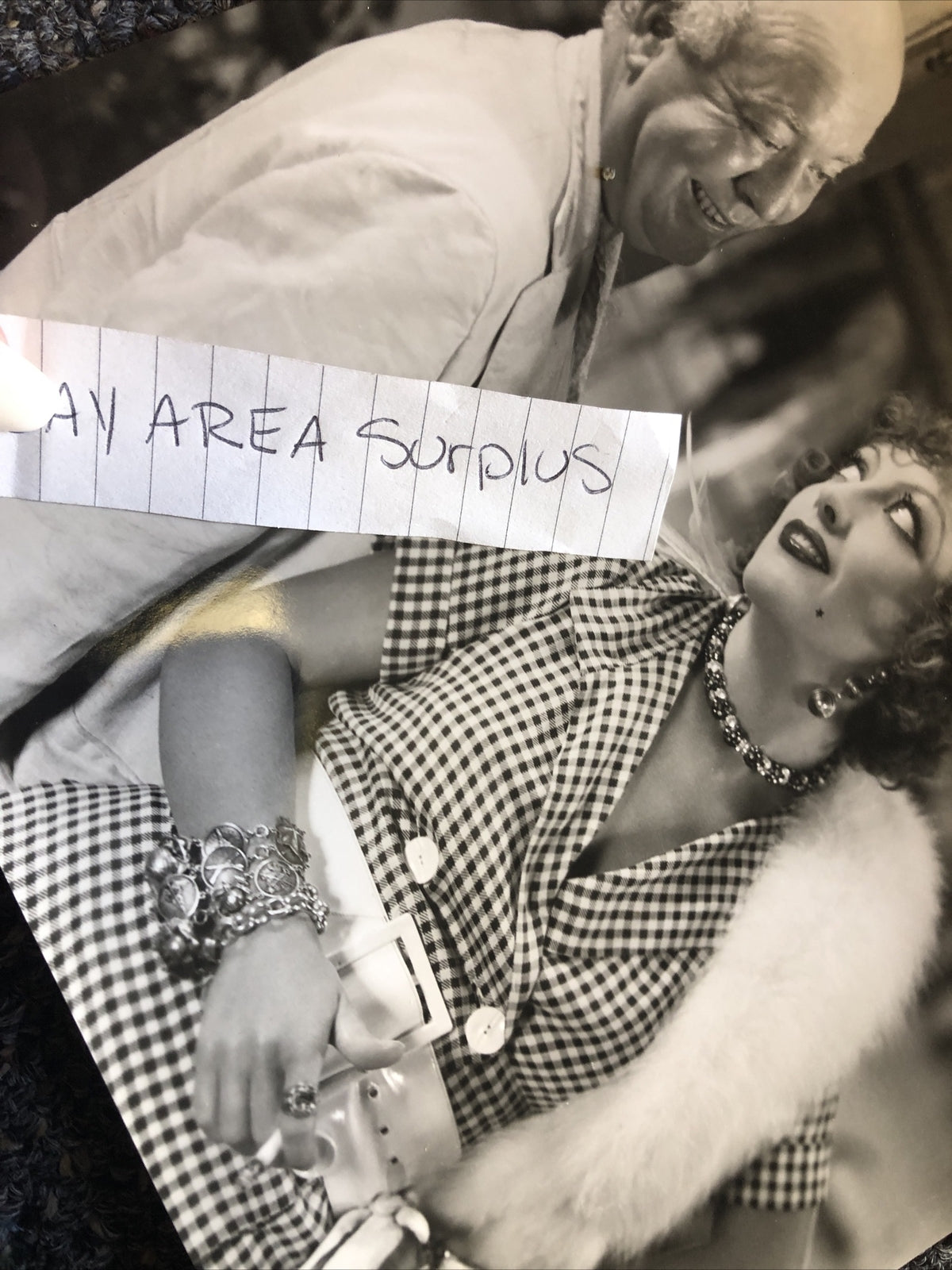RARE Original Photo Of JOAN CRAWFORD 8”x7” Candid photo1