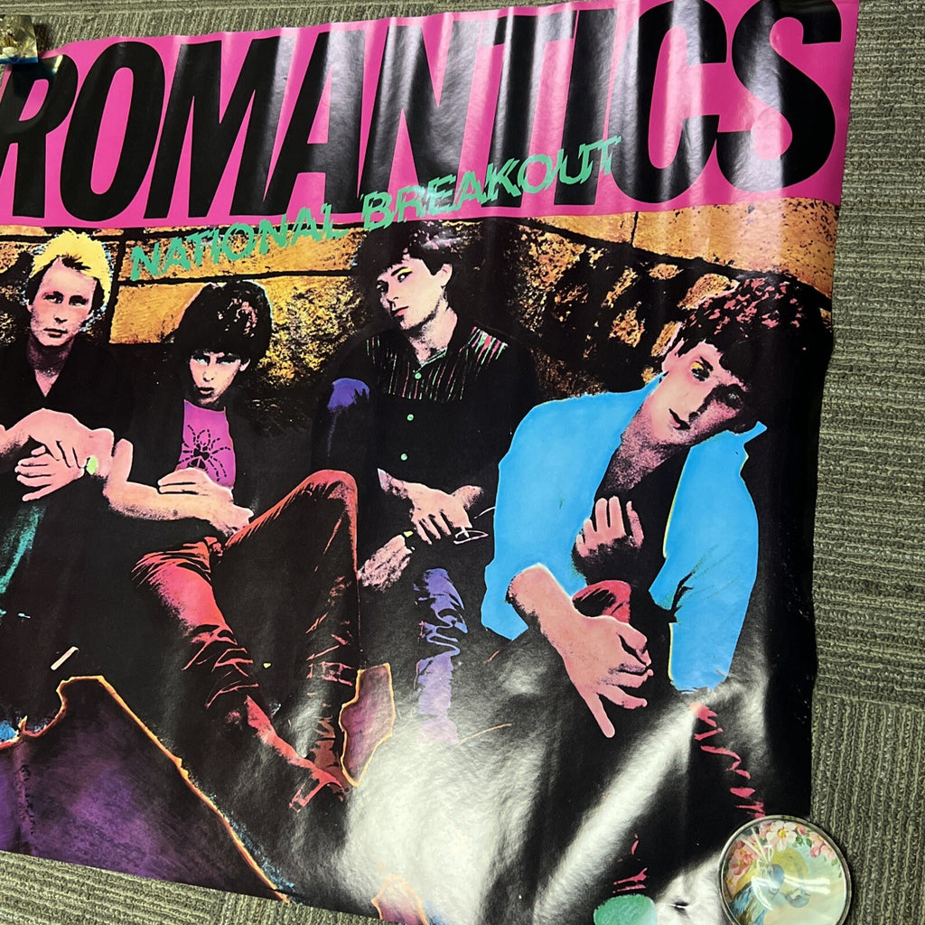 Romantics National Breakout 1980 CBS Records Album Promo Poster #306
