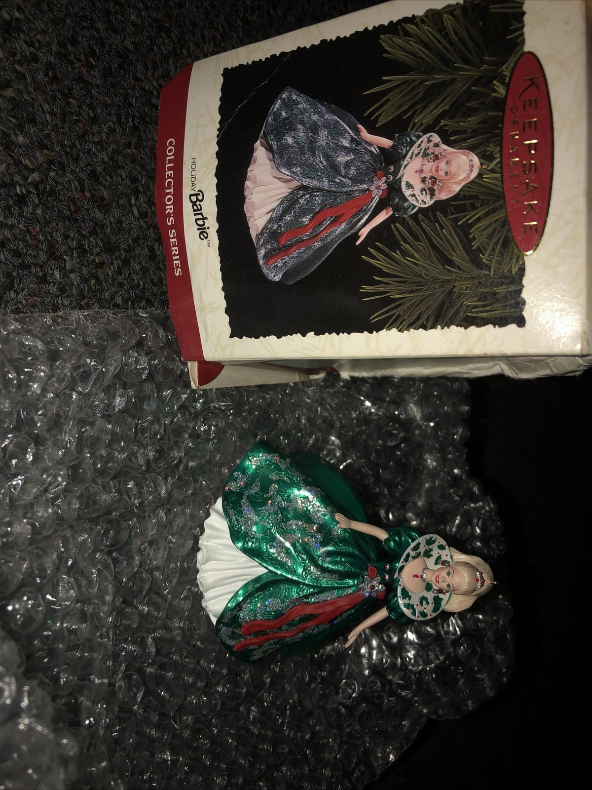 Hallmark Holiday Barbie Keepsake Ornament Collectors Series1