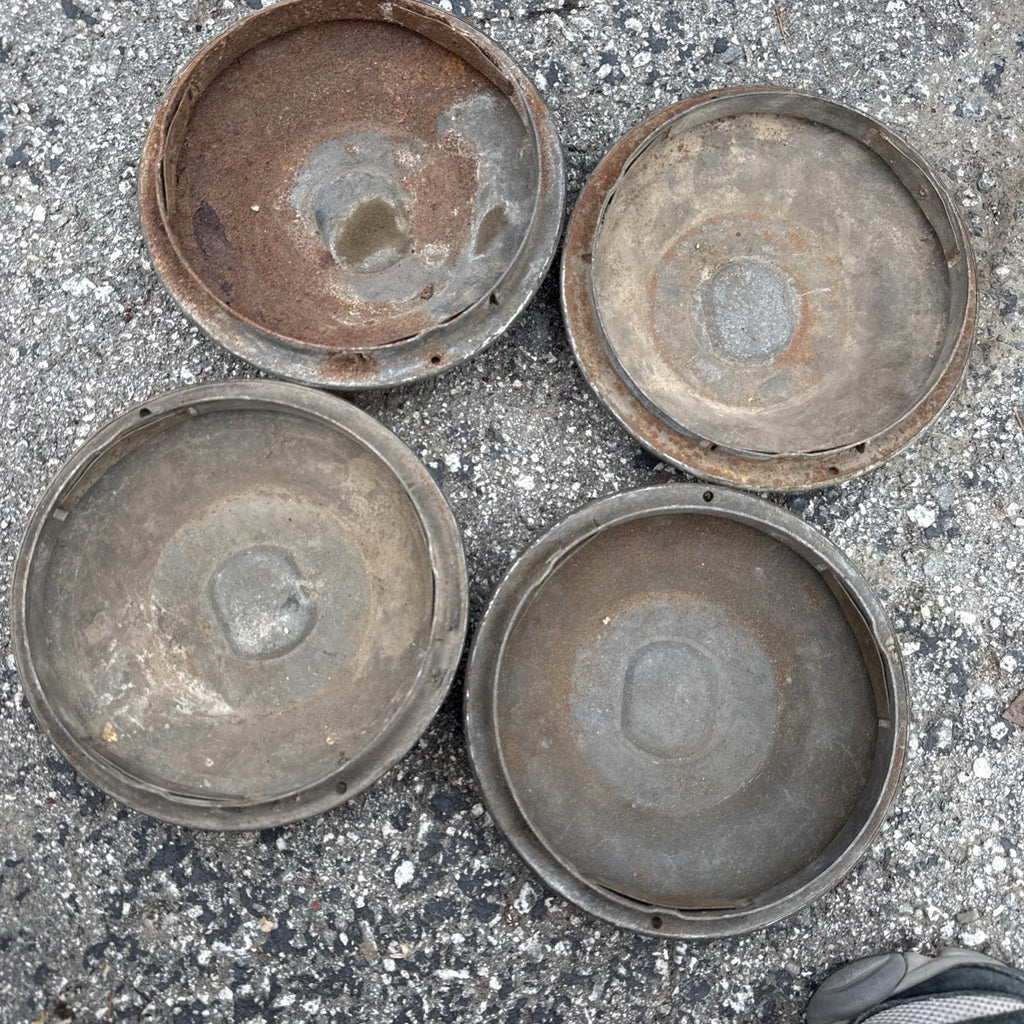 1940's Vintage Packard Eight Center 8" Hub Cap HUBCAP Center Cap Set of 49