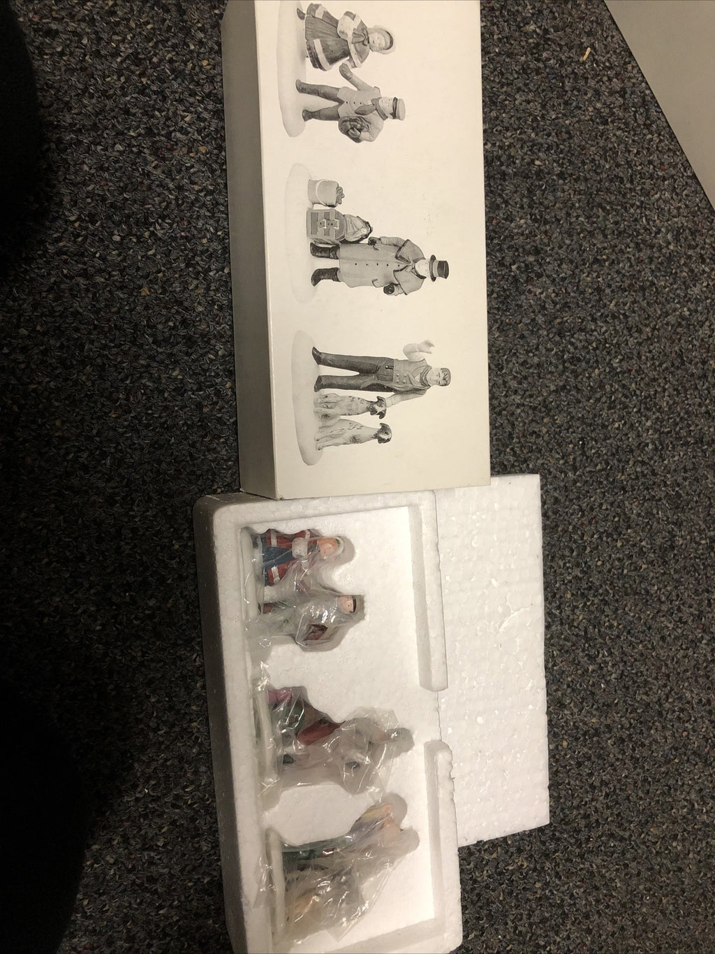 Dept 56 Dickens Village Vision of a Christmas Past Set of 3 New In Original Box0