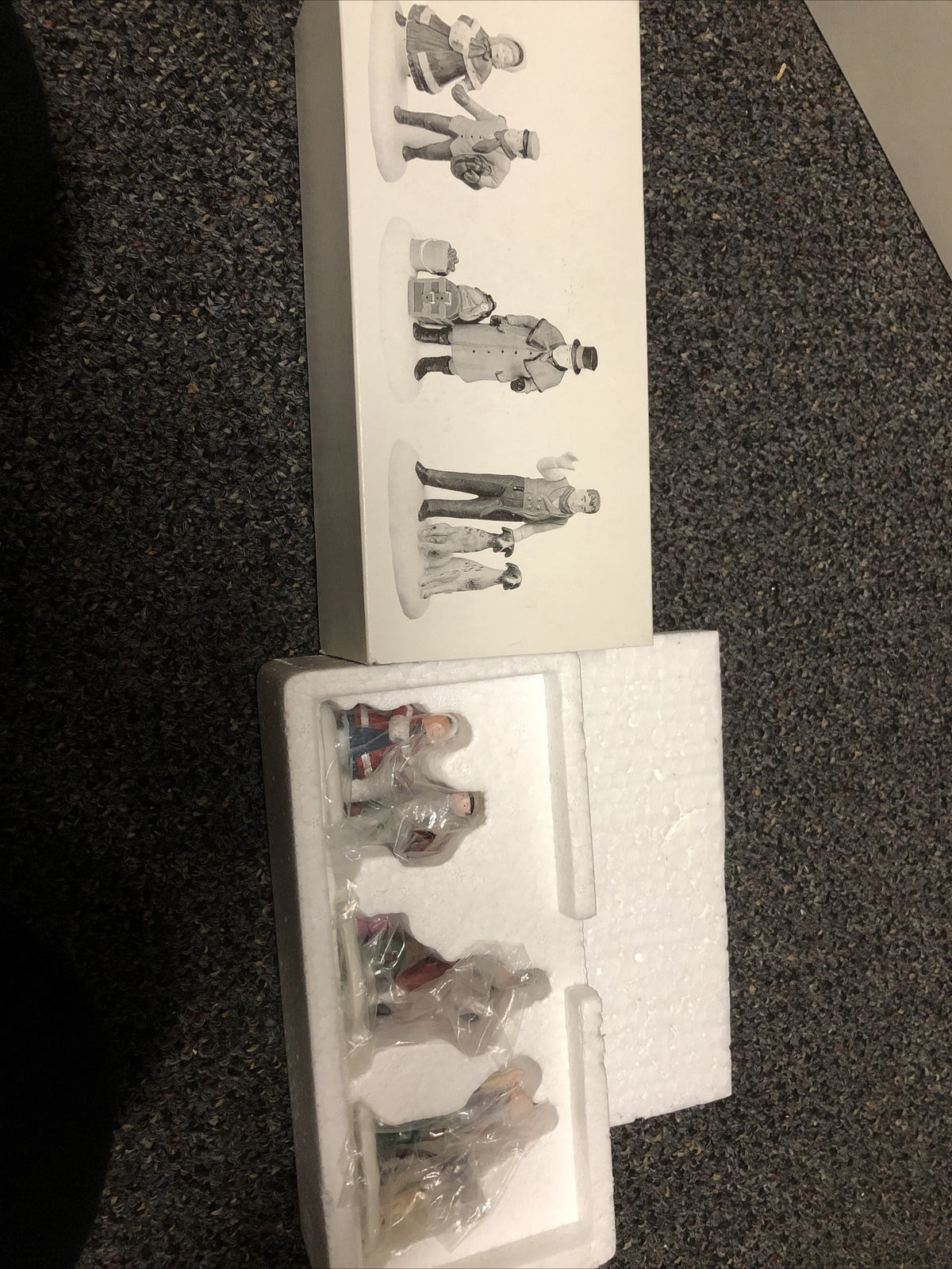 Dept 56 Dickens Village Vision of a Christmas Past Set of 3 New In Original Box0