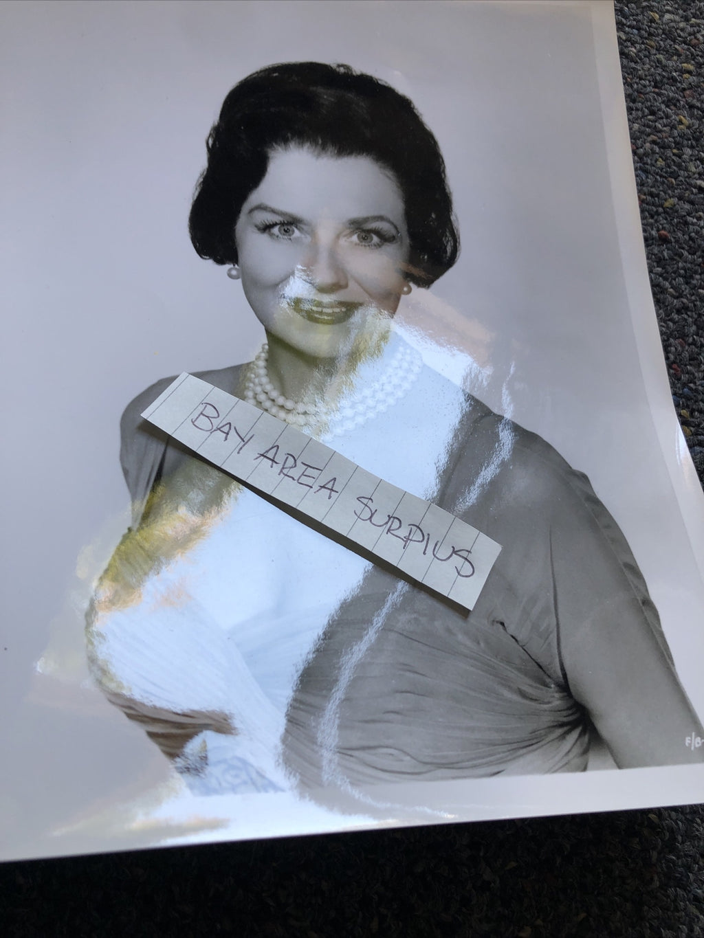 Rare Original Unpublished Photo Of Ruth Warrick 10”x8” Black/white Photograph6