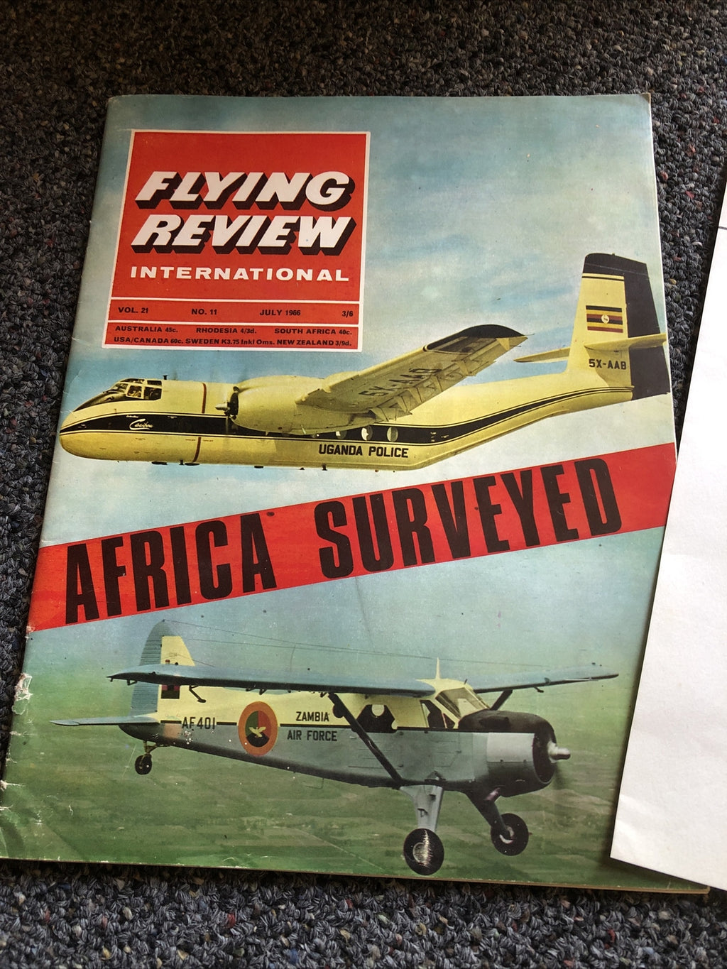 Flying Review International - July, 1966 Africa Military Civil Aviation Surveyed1