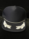 Texas Mesh Snapback Trucker Hat Cap Blue Silver NWOT0
