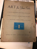 Vintage American Art Incomplete Lithographs Portfolio 1939, National Art Society0