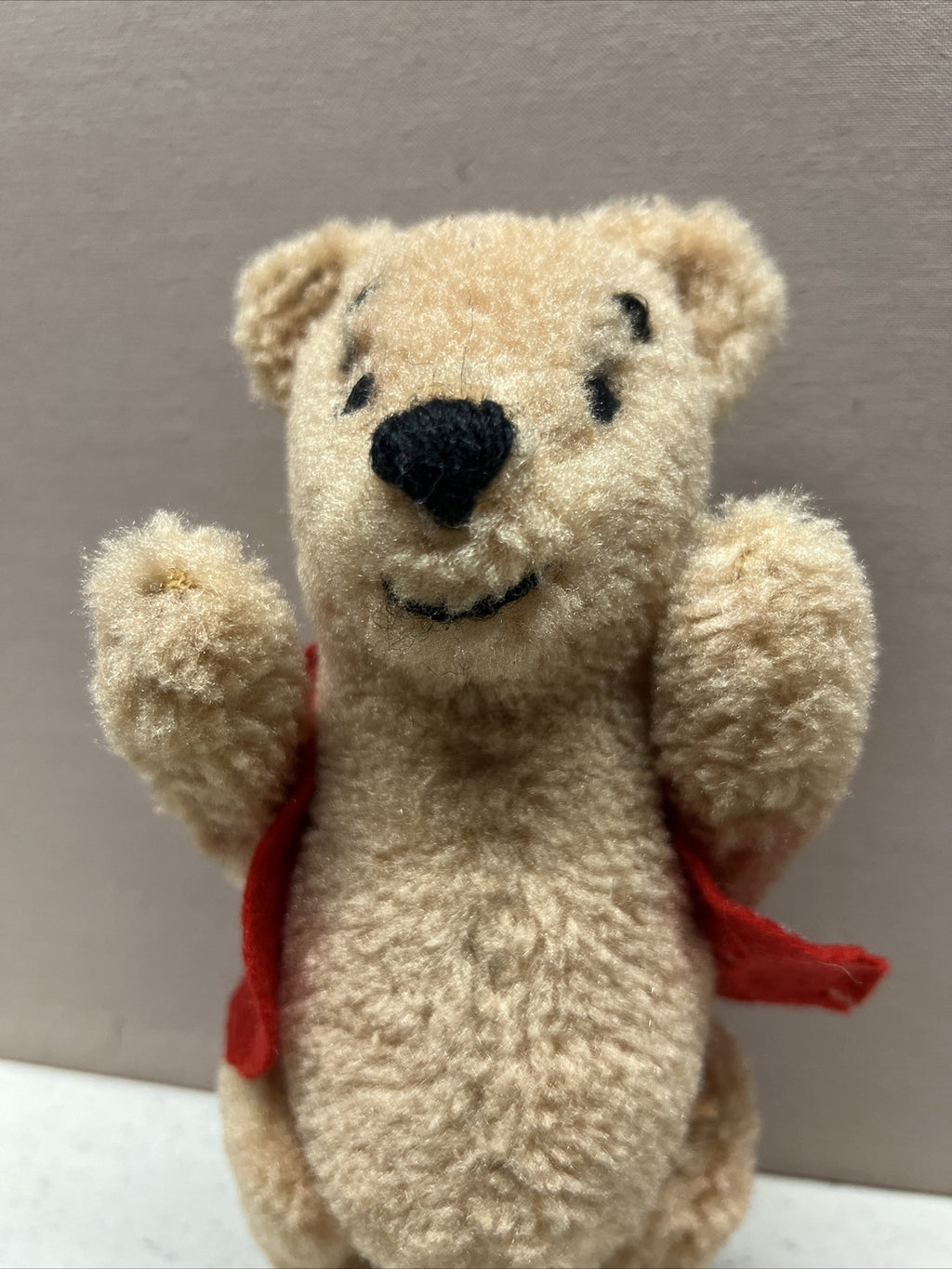  Vintage Winnie The Pooh Bear Four  Posable Joints 7”3