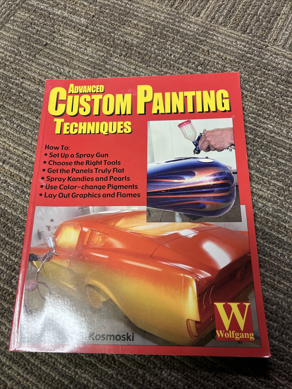 Advanced Custom Painting Techniques, Jon Kosmoski, Book Vintage Painting0