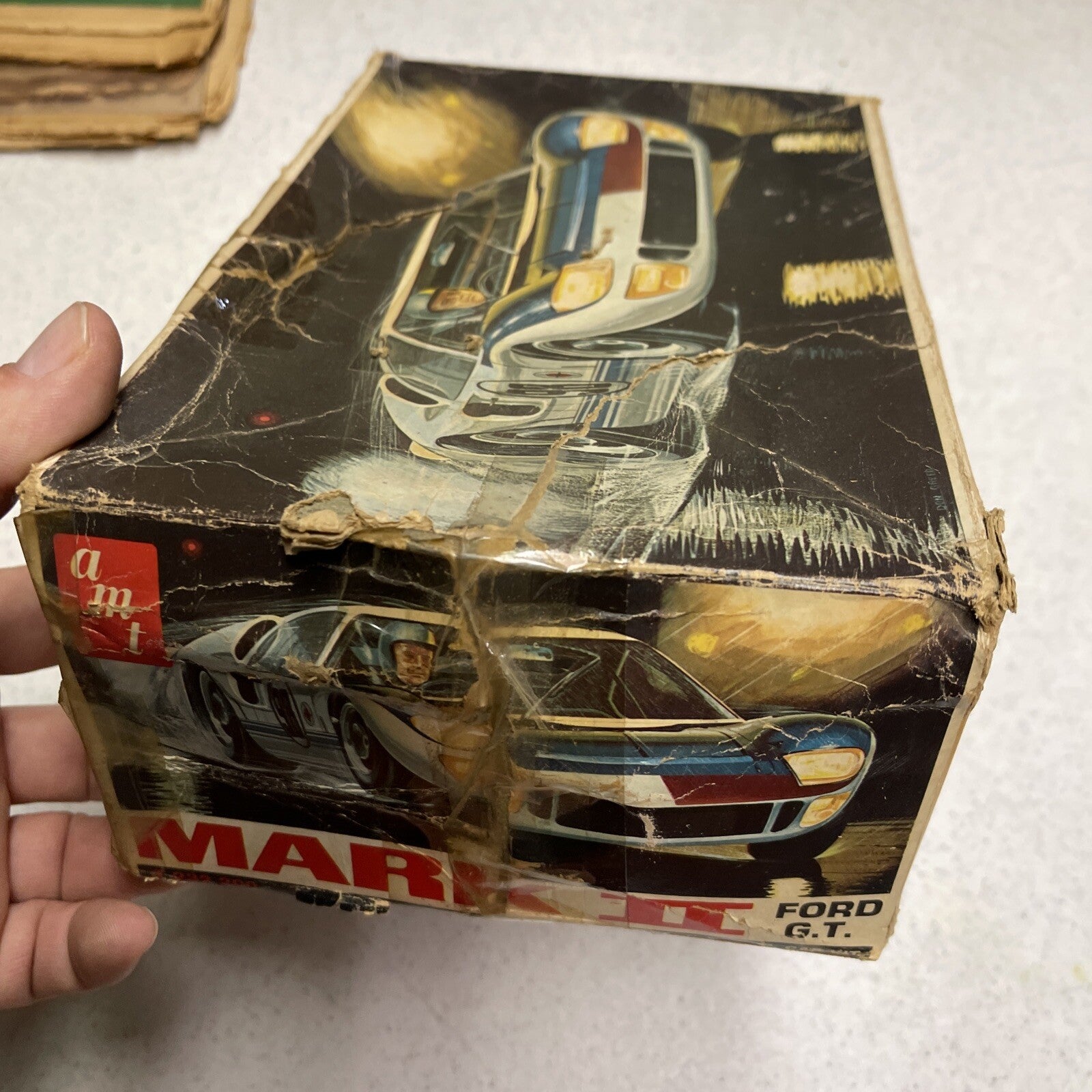 Original AMT Mark II Ford GT Lemans 1st Issue model kit For Parts7