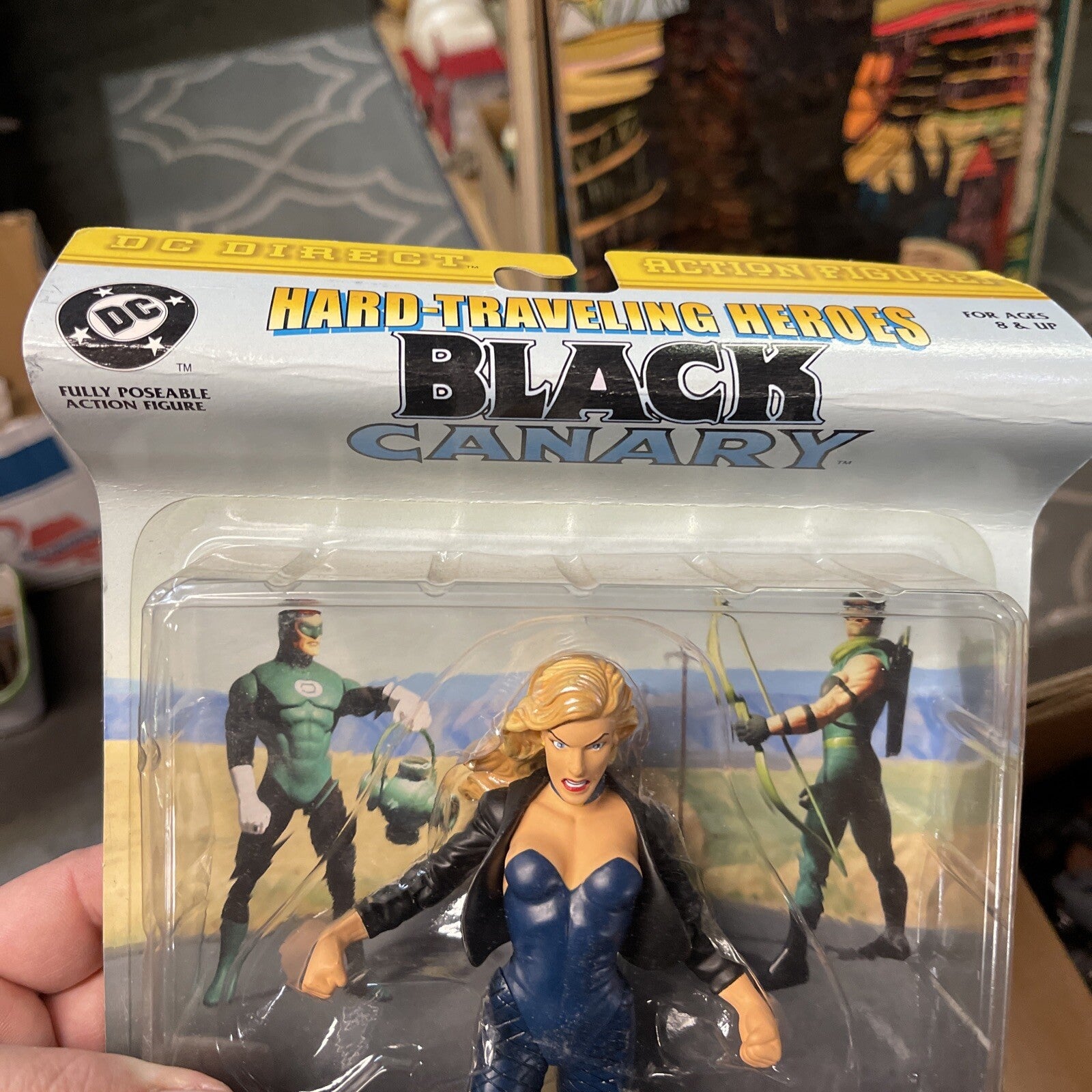 Black Canary Dinah Lance Action Figure, DC Direct 20002