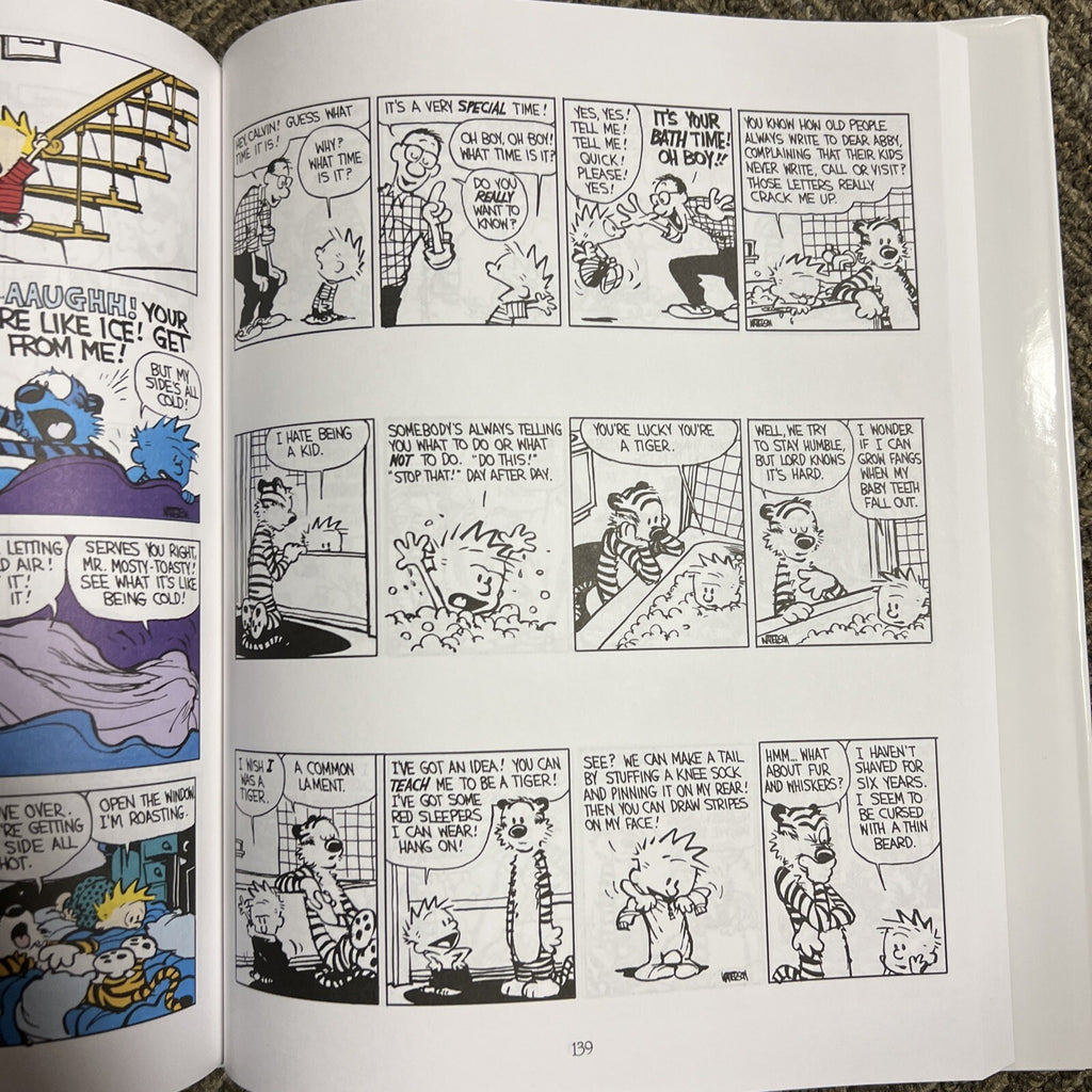 The Authoritative Calvin and Hobbes Treasury by Bill Watterson 1990, 1st Ed4