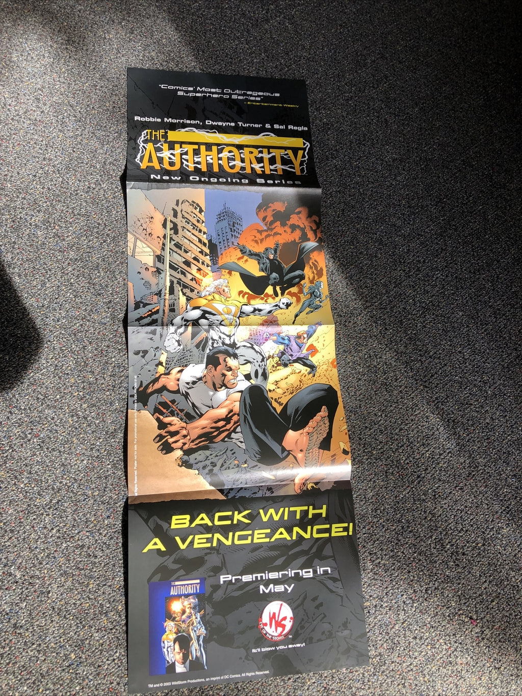 The Authority New Ongoing Series Comics Most Outrageous Superhero Series Poster0