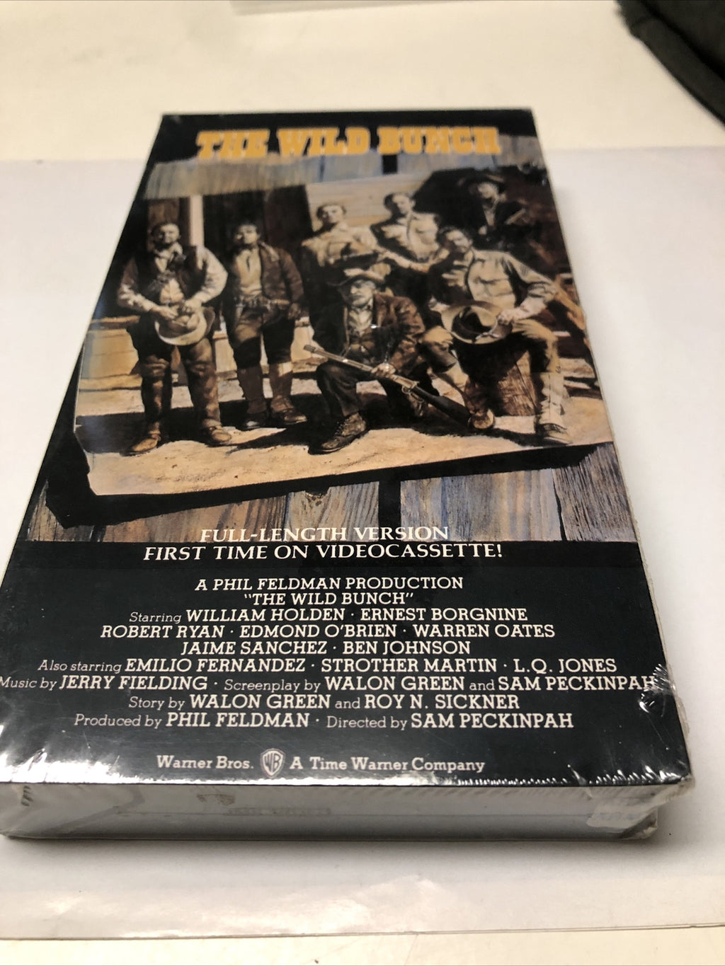 The Wild Bunch VHS William Holden, Ernest Borgnine, Robert Ryan0