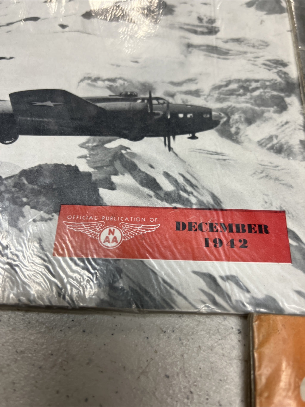 Vintage Lot 4 Aircraft Aeronautics Aircraft Warning Volunteer 1942-1943 Magazine2