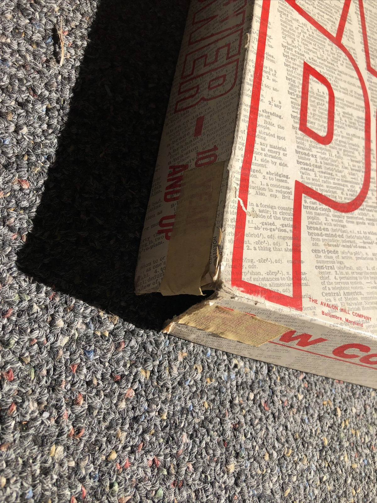 Vintage Word Power Board Game By Avalon Hill4