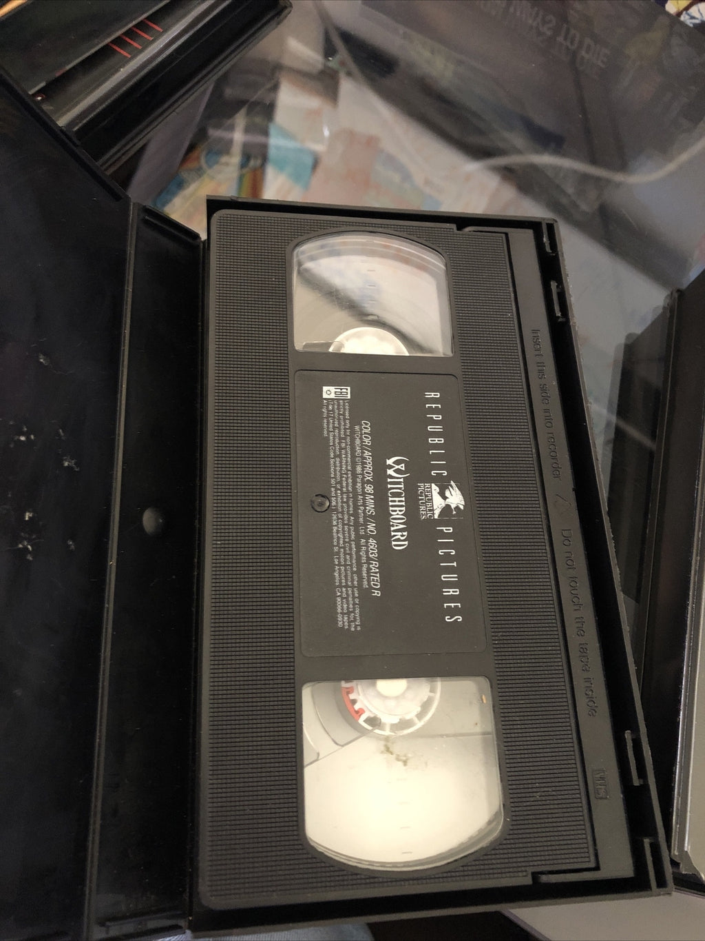 Witchboard Horror VHS Lot Of 2 Don’t Play It Alone & The Devil’s Doorway3