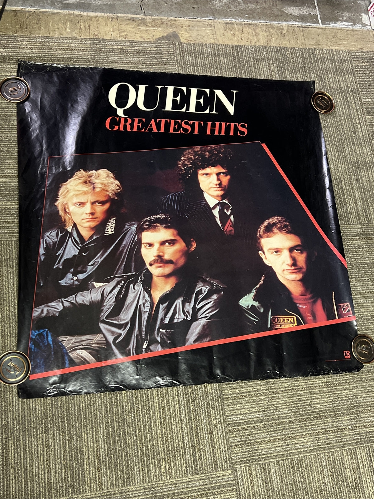 QUEEN "GREATEST HITS" RARE ORIG 1981 LP POSTER1
