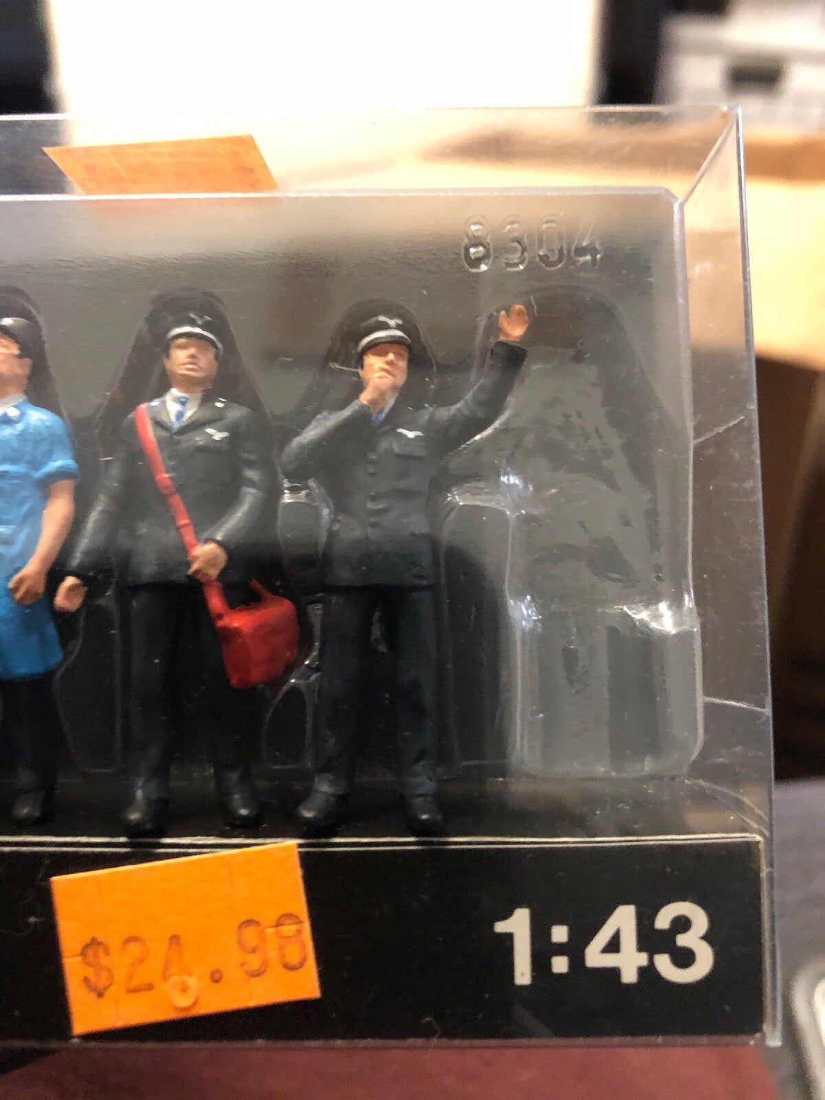 5 Figures Preiser 8304 O Construction Workers Figures (Pack of 6)5
