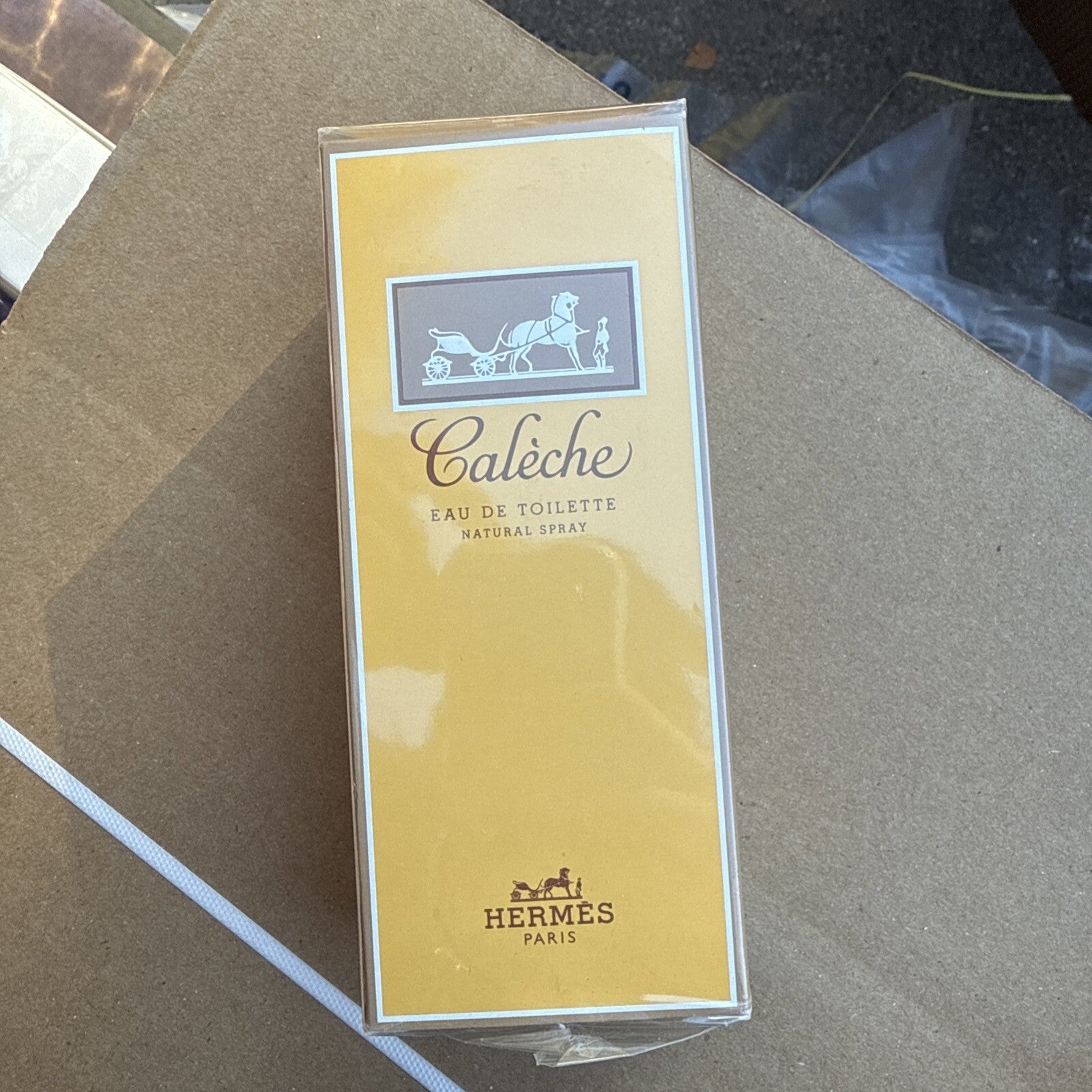 Caleche Hermes Paris Eau De Toilette 3.3 OZ SPRAY - NEW IN BOX2