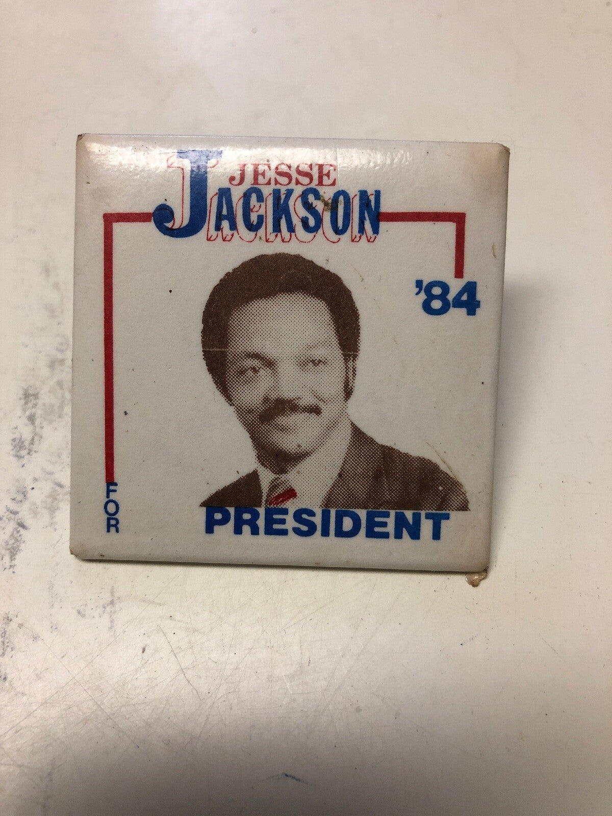Vintage 80s For President Pin 9 Lot Jackson Clinton Jordan Voting Politicians4