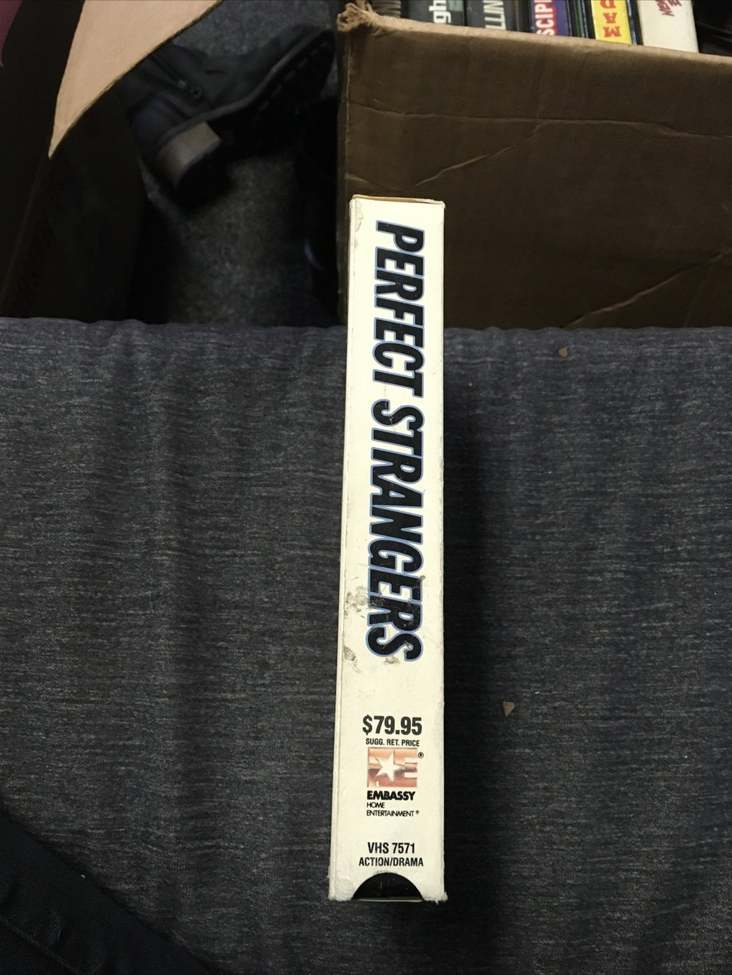 Rare Horror Perfect Strangers VHS Anne Carlisle Slasher Flick B List Movie1