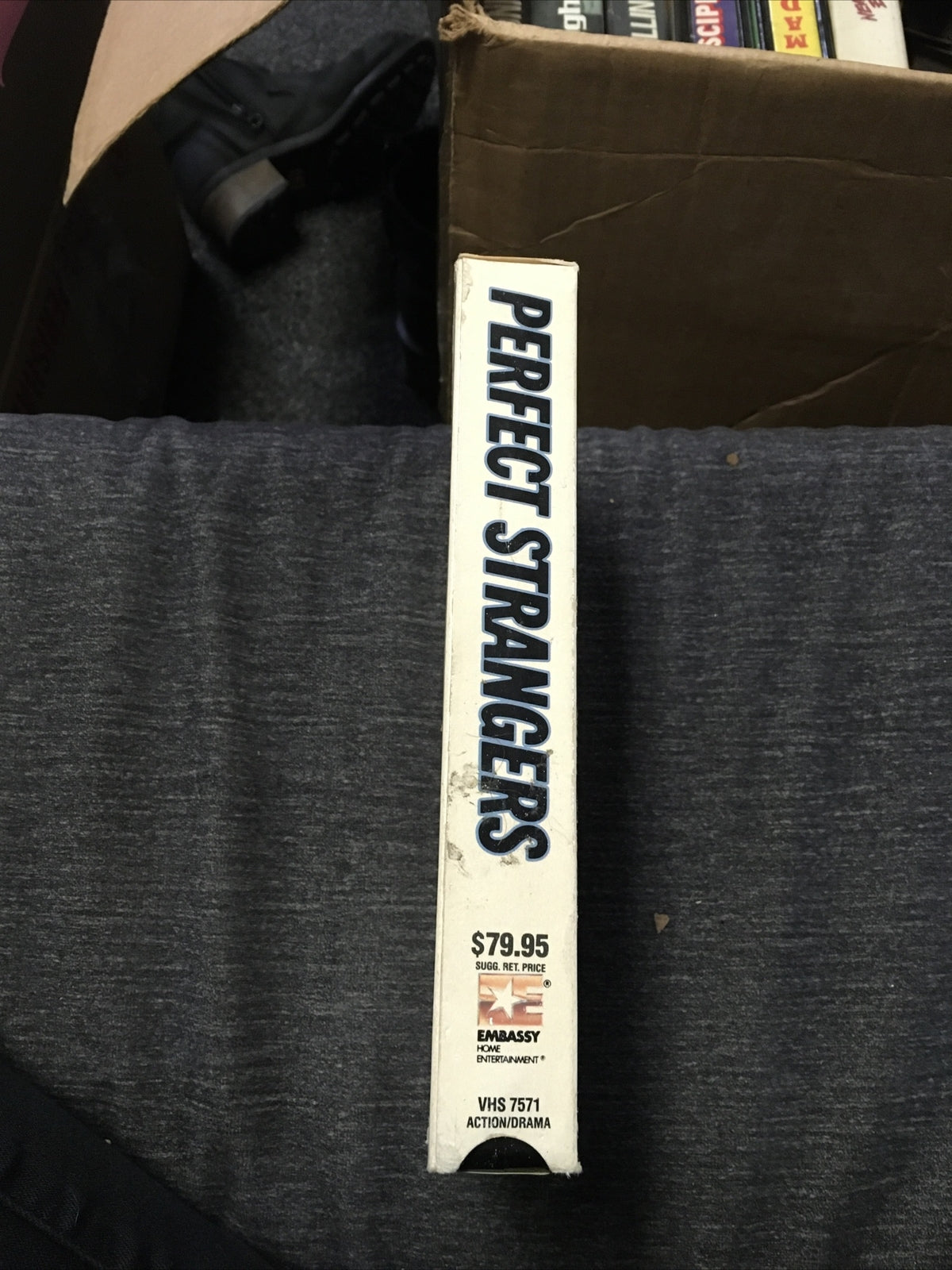 Rare Horror Perfect Strangers VHS Anne Carlisle Slasher Flick B List Movie1