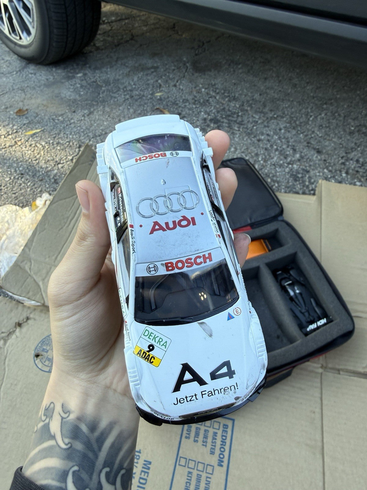 Carrera 27238 Audi A4 DTM 2008, Evolution 1/32 Toy Slot cars5