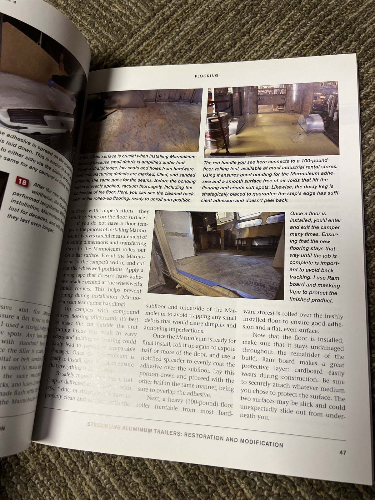 Streamline Aluminum Trailers: Restoration & Modification Daniel Hall How To Book1