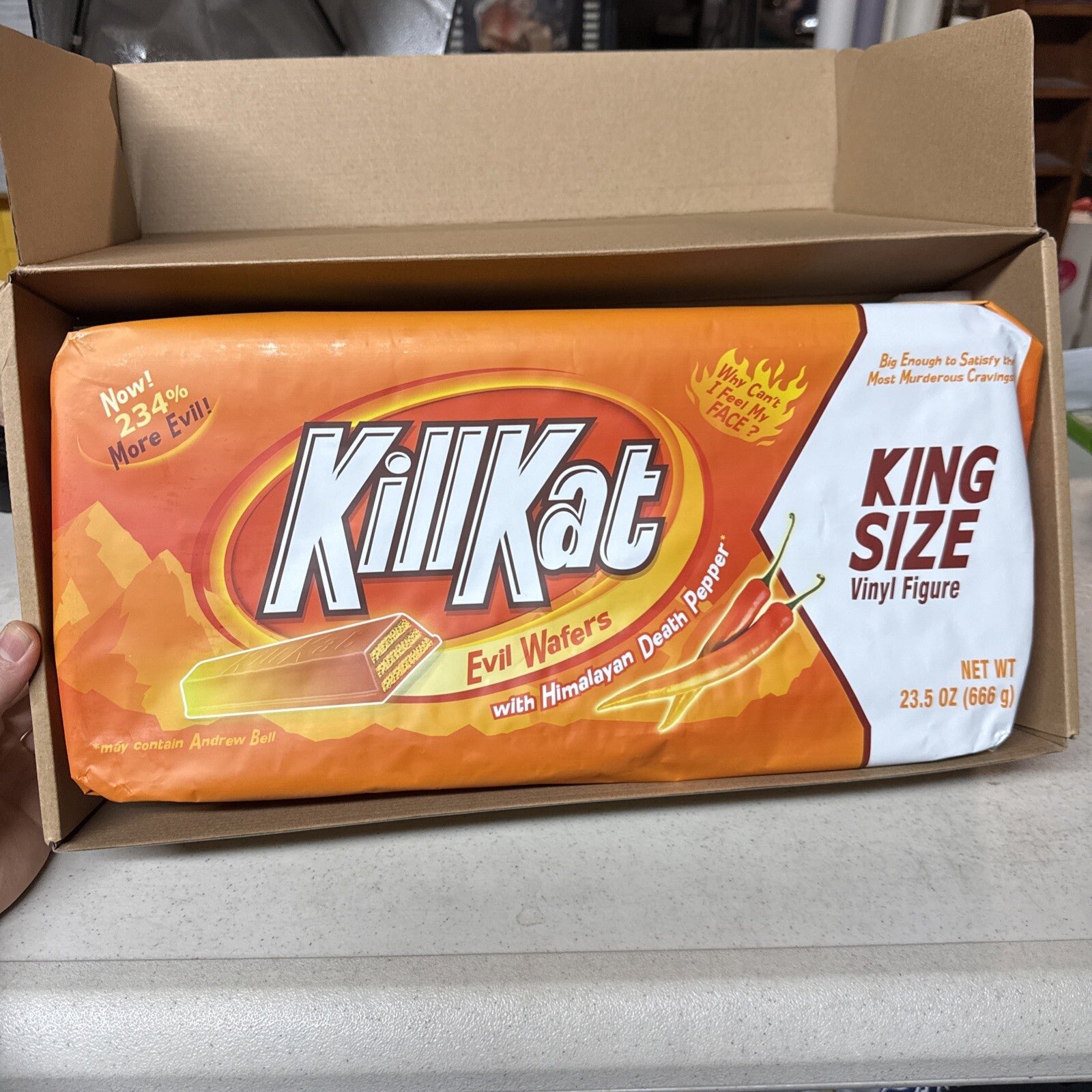 Collectible Killkat Evil Wafers With Himalayan Death Pepper Vinyl Figure Kit Kat0