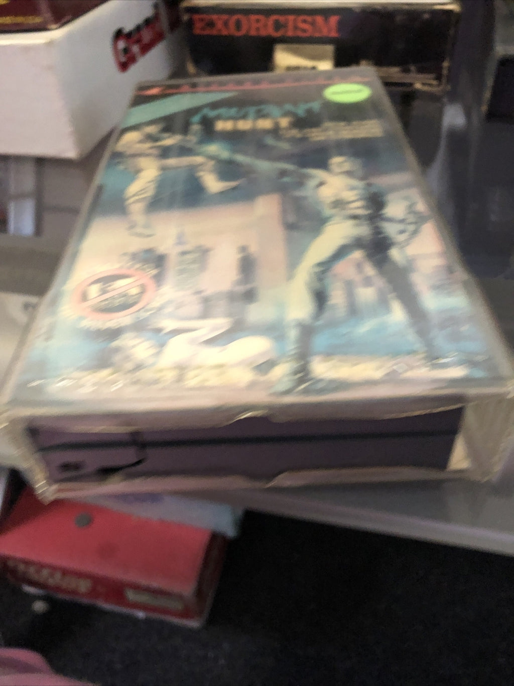 RARE MUTANT HUNT 1987 BETA BETAMAX  NOT VHS HORROR CULT WIZARD VIDEO CUTBOX2