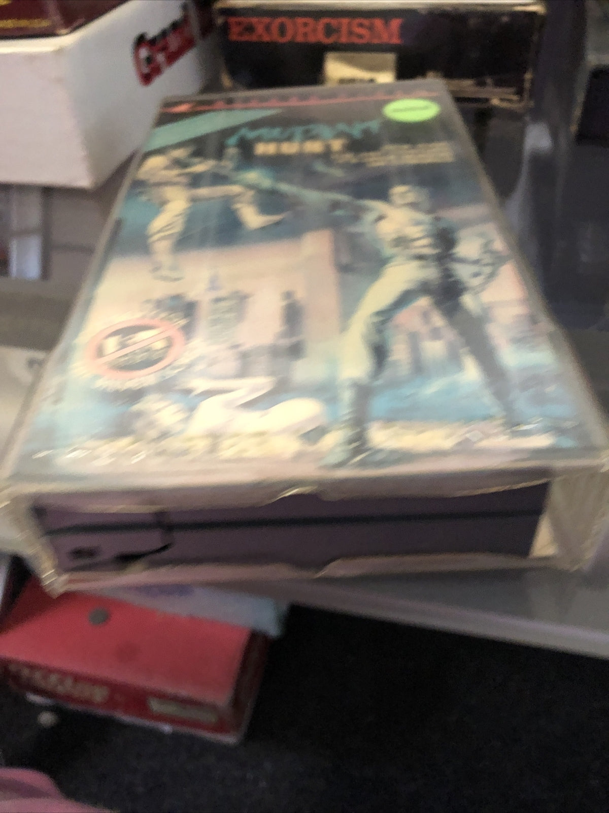 RARE MUTANT HUNT 1987 BETA BETAMAX  NOT VHS HORROR CULT WIZARD VIDEO CUTBOX2
